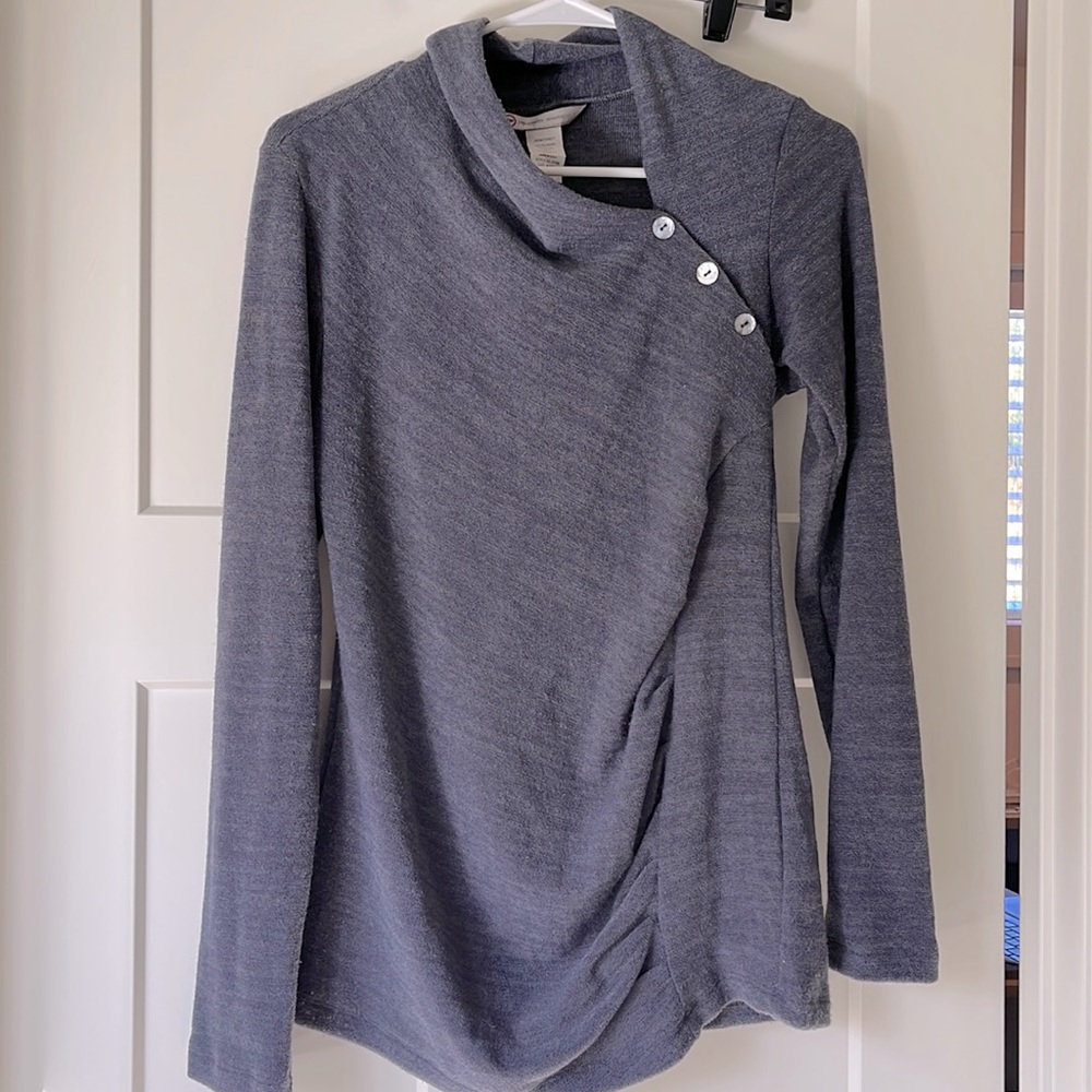 JW Asymmetrical Maternity Sweater